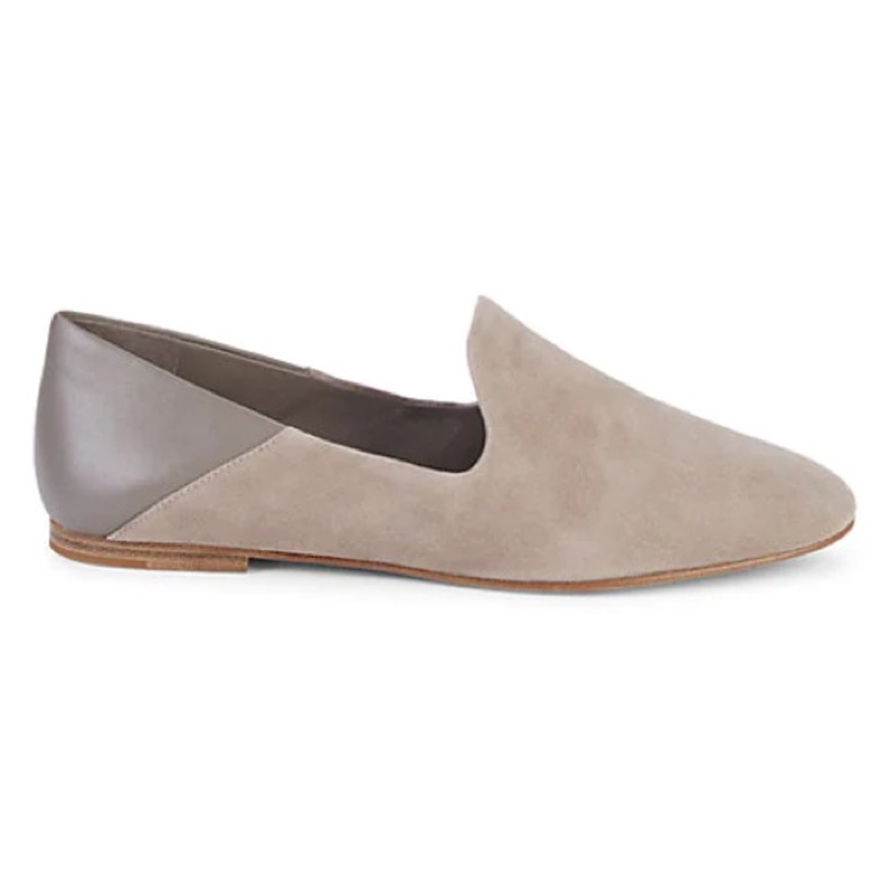 Vince Marley Grey Suede Flats